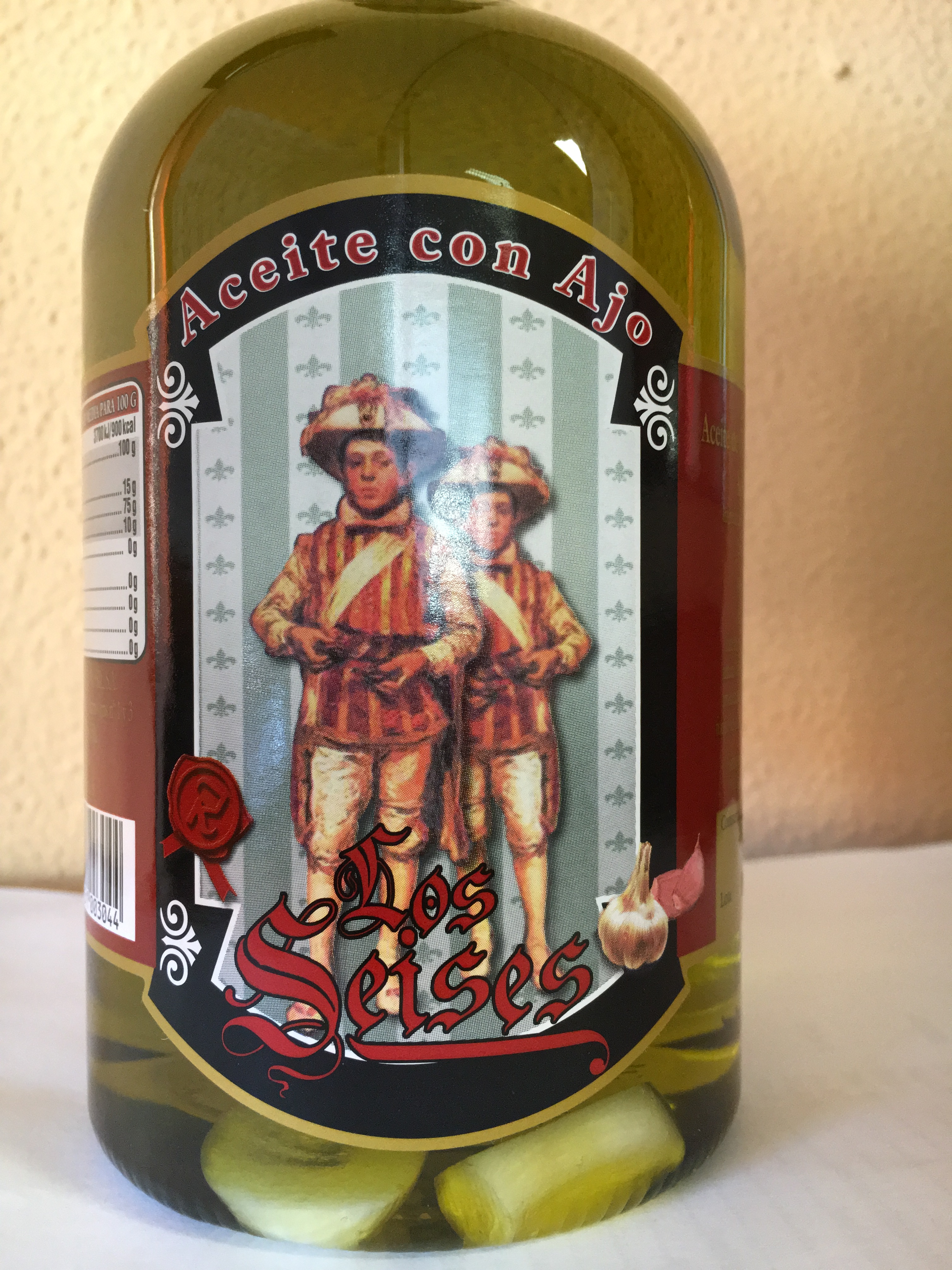 ACEITE CON AJO 700ML SEISES