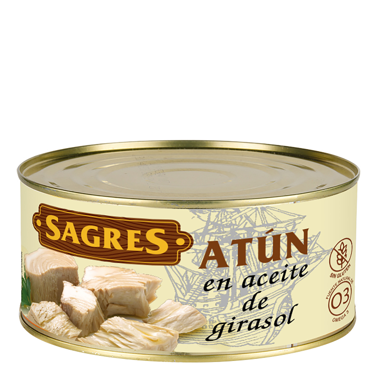 ATUN ACEITE GIRASOL 750GR SAGRES