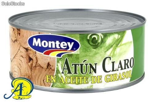 ATUN CLARO ACEITE GIRASOL RO-1000 MONTEY