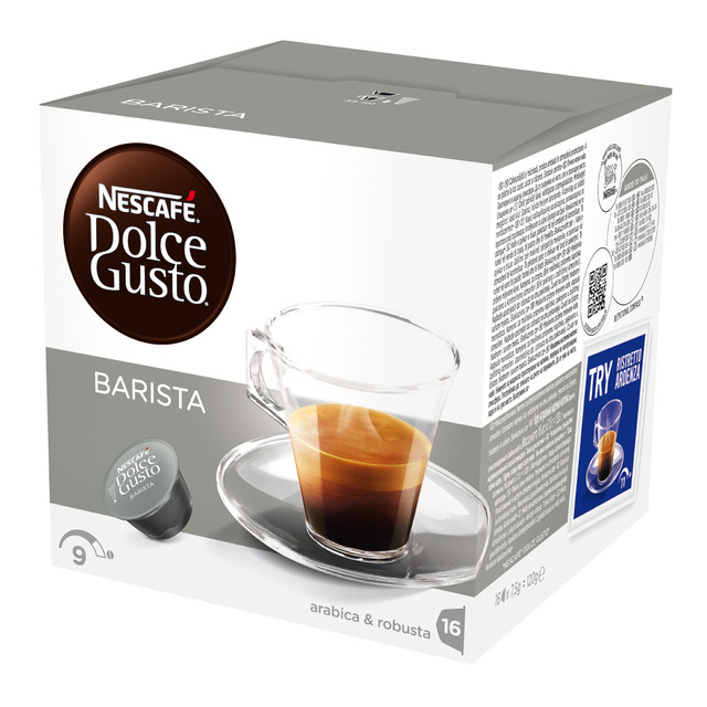 CAFE NESCAFE DOLCE GUSTO BARISTA 16 CAP