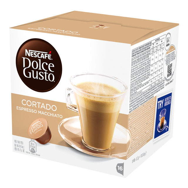 CAFE NESCAFE DOLCE GUSTO CORTADO 16 CAP