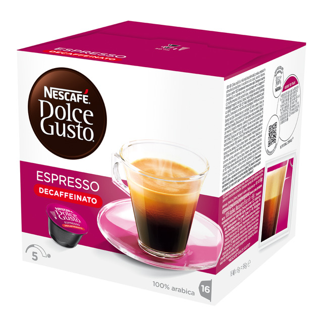 CAFE NESCAFE DOLCE GUSTO EXPRESSO DESCAFEINADO 16 CAP