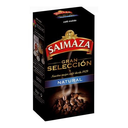 CAFE SAIMAZA MOLIDO G/SELECC NATURAL 250 GR