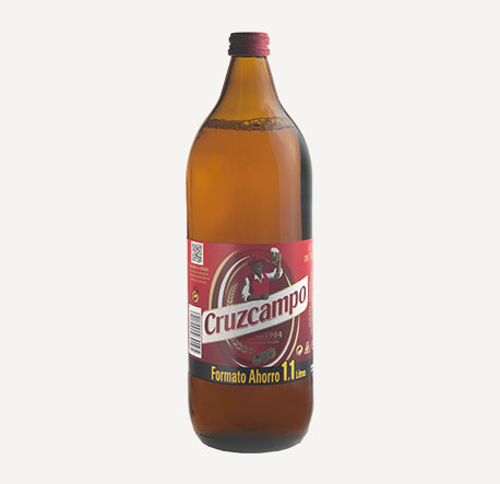 CERVEZA CRUZCAMPO 1,100L (6U)