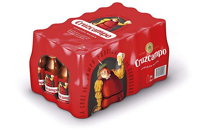 CERVEZA CRUZCAMPO BANDEJA 24U SR