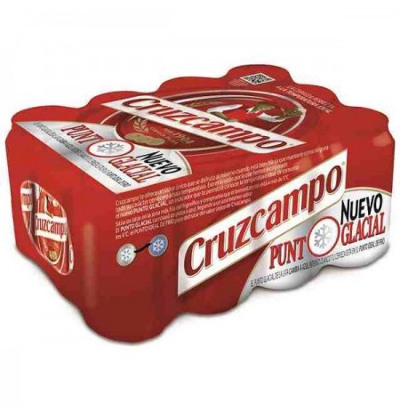 CERVEZA CRUZCAMPO LATA 33CL 28 LATAS