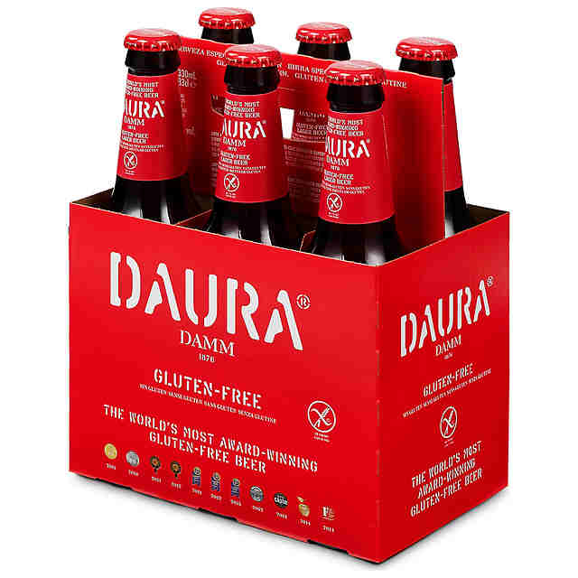 CERVEZA DAURA DAMM CELIACOS PACK-6(1U)