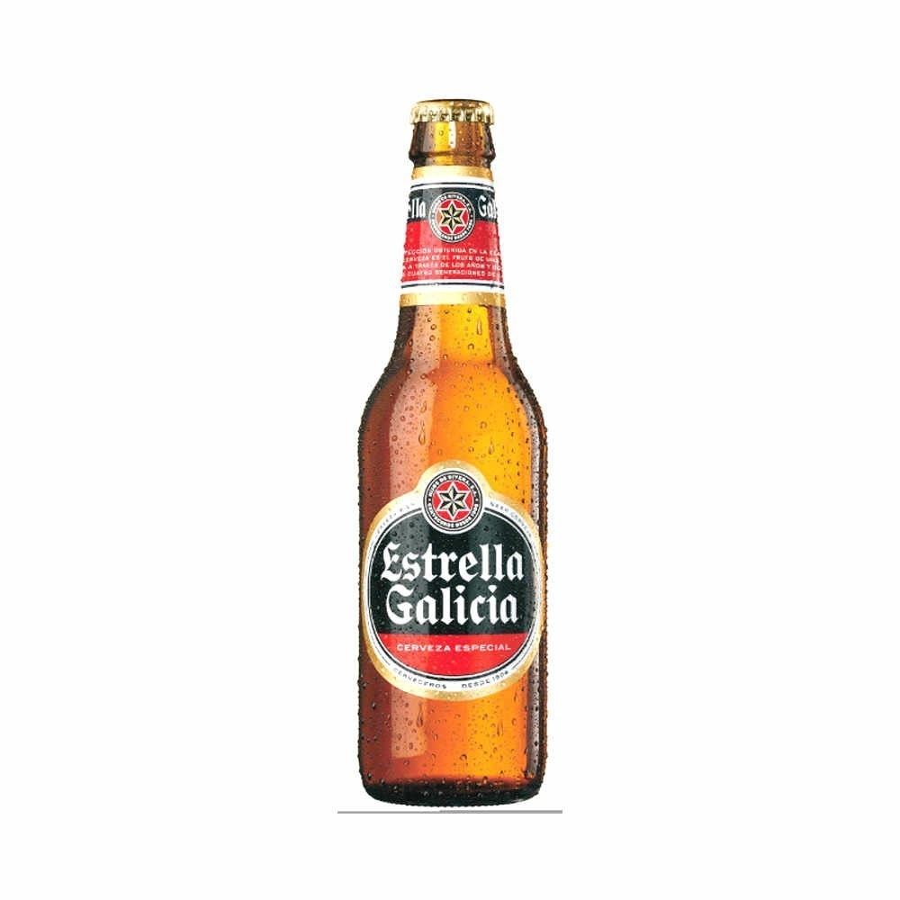 CERVEZA ESTRELLA GALICIA 20CL 1/5 RT 30U