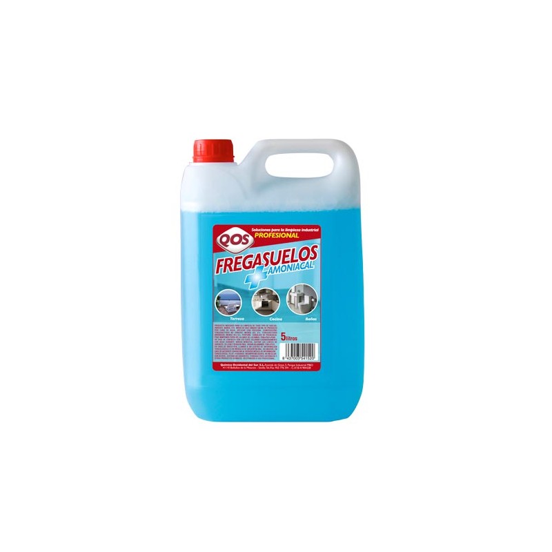 FREGASUELOS AMONIACAL PERFUMADO 5L QOS