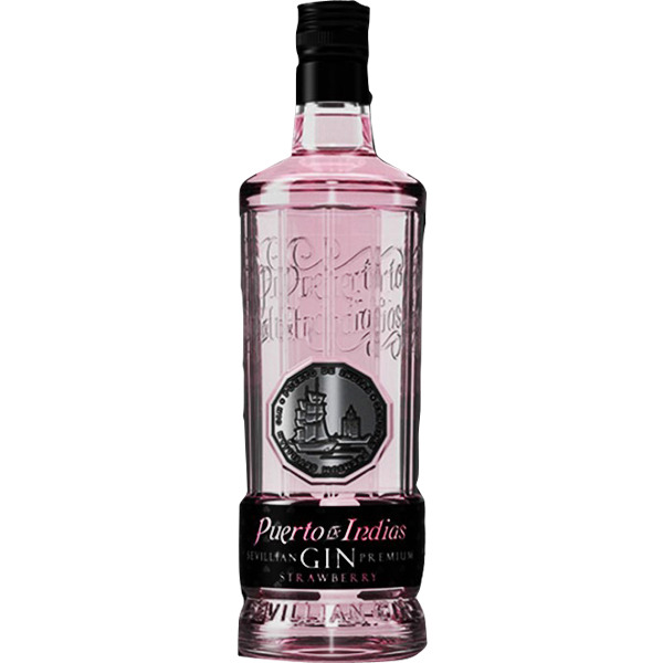 GINEBRA PUERTO INDIAS FRESA 70CL