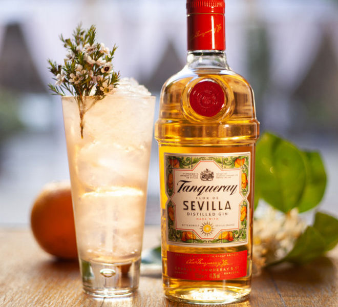 GINEBRA TANQUERAY FLOR SEVILLA 70 CL