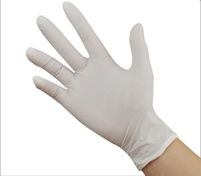 GUANTES DE LATEX PEQUEÑOS 100U SANTEX