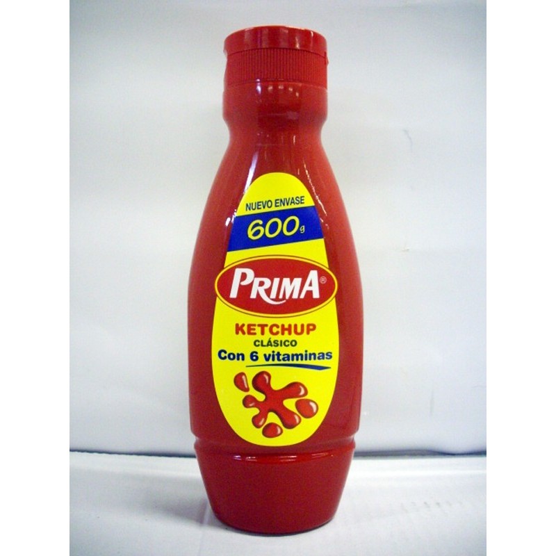 KETCHUP PRIMA BOTE 600GR