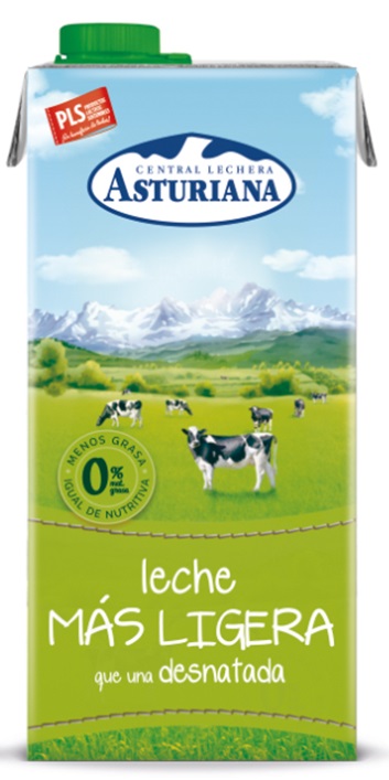 LECHE DESNATADA ASTURIANA 1L