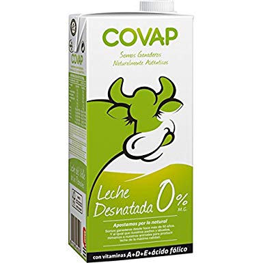 LECHE DESNATADA COVAP 1L