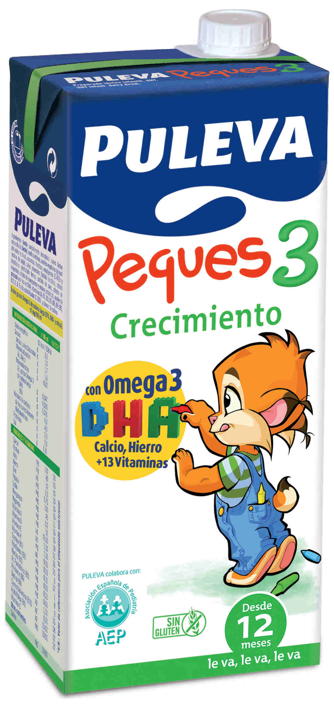 LECHE PULEVA PEQUES 3 1L