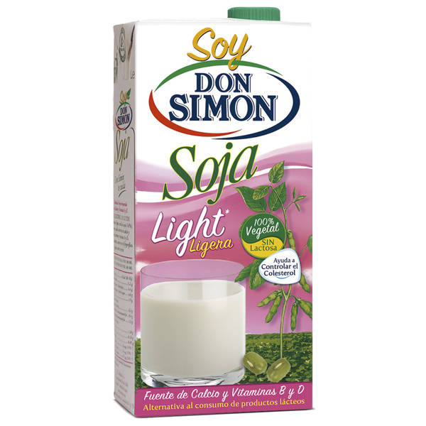 LECHE SOJA LIGHT D.SIMON 1L (1U)