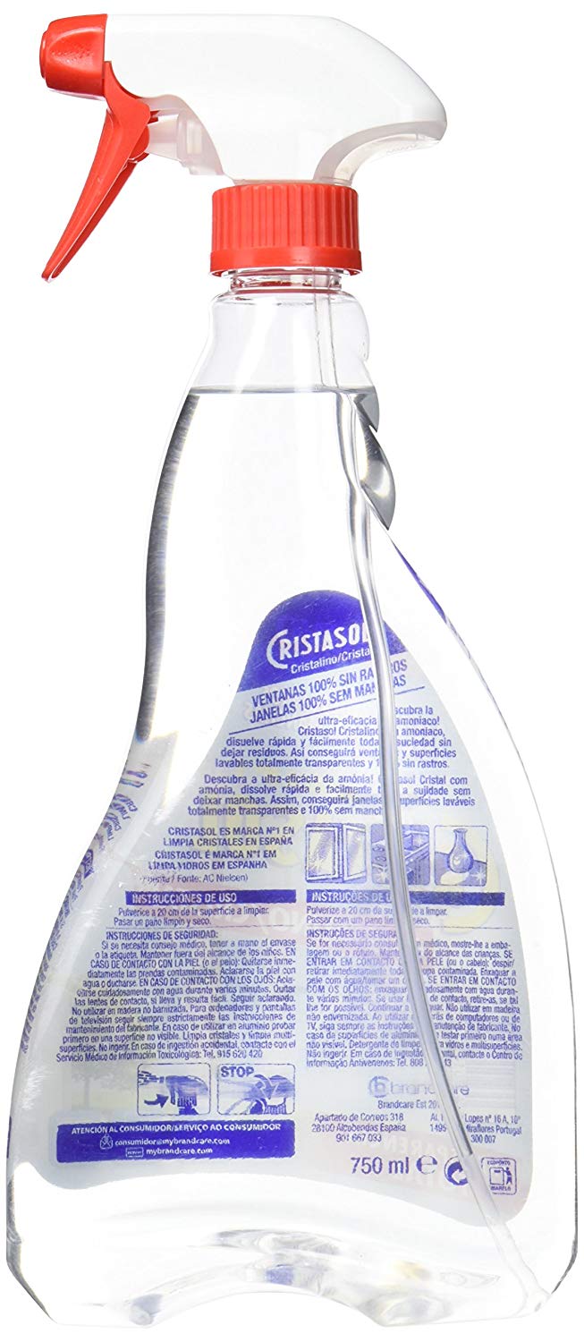 LIMPIACRISTALES 750ML CRISTALINO