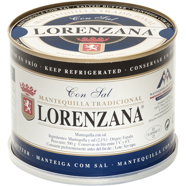 MANTEQUILLA LORENZANA 500GR