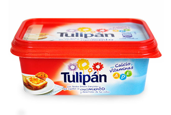 MARGARINA TULIPAN SIN SAL 0,5 KG