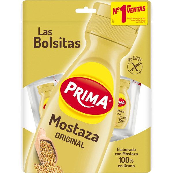 MOSTAZA SOBRE 15 BOLSITAS PRIMA