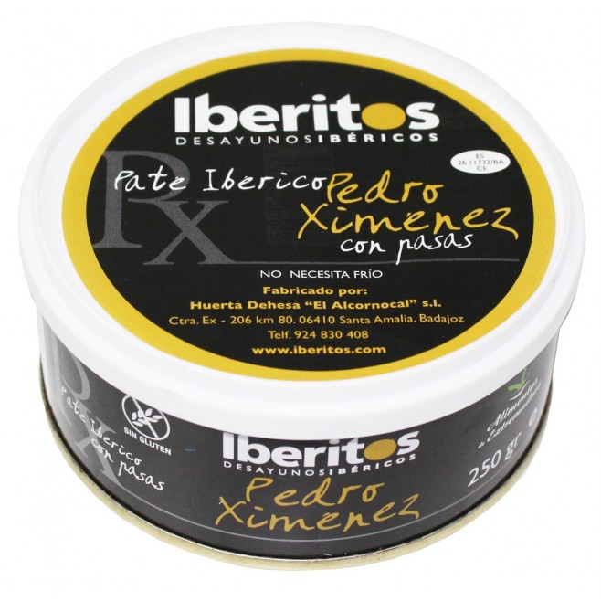 PATE PX/PASAS IBERITOS LATA 250GR