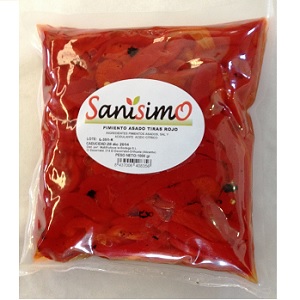 PIMIENTOS ASADOS 1KG BOLSA SANISIMO