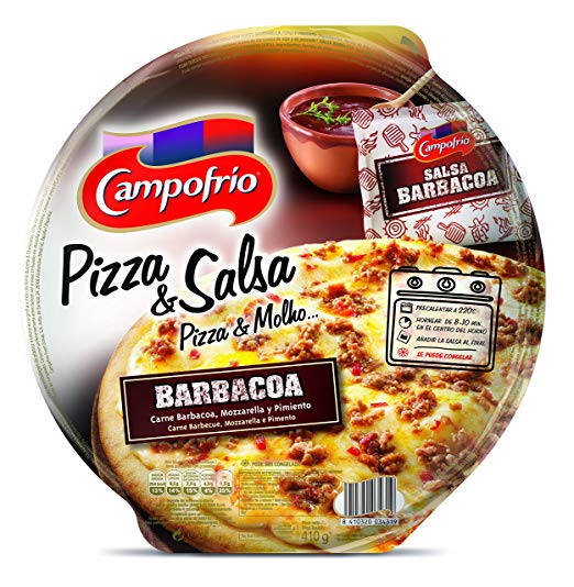 PIZZA BARBACOA 410G CAMPOFRIO