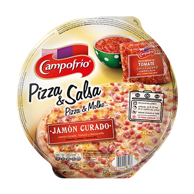 PIZZA JAMON CURADO 345G CAMPOFRIO