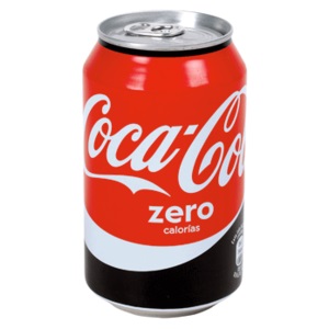 REFRESCO COCA COLA ZERO LATA NACION PACK-8(1U)