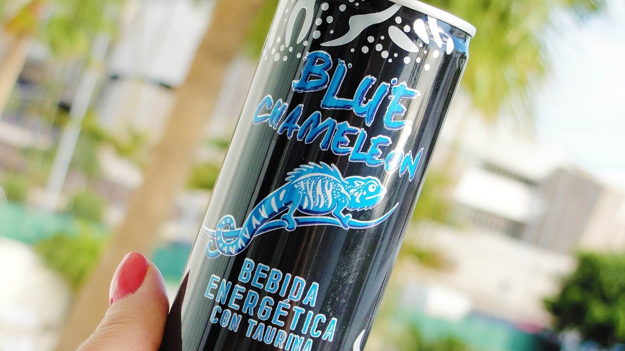 REFRESCO ENERGETICO BLUE CHAMELEON 250ML (1U)