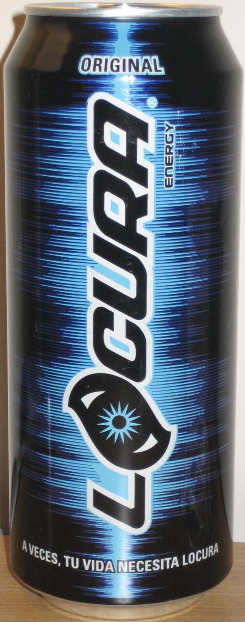 REFRESCO ENERGETICO LOCURA ORIGINAL 500ML (1U)