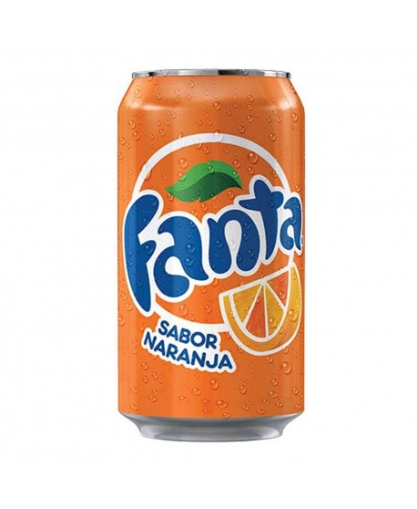 REFRESCO FANTA NARANJA LATA PACK-8(1U)