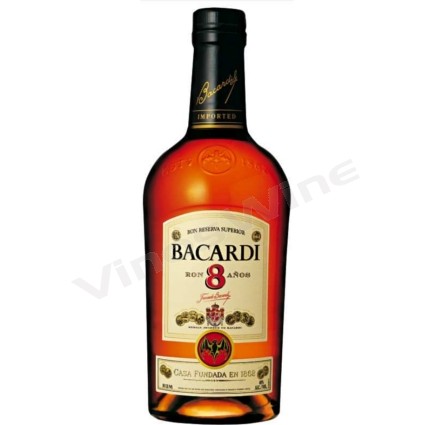 RON BACARDI 8 AÑOS 70CL