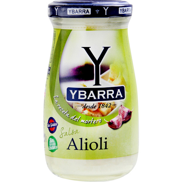 SALSA ALIOLI 225ML YBARRA