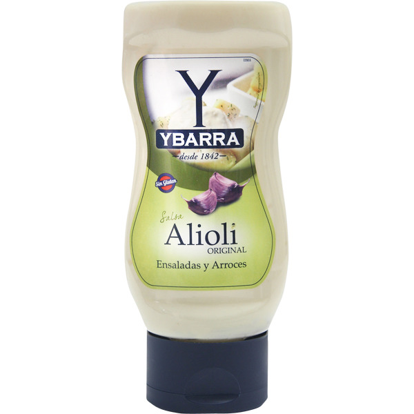 SALSA ALIOLI 300ML YBARRA BOCABAJO