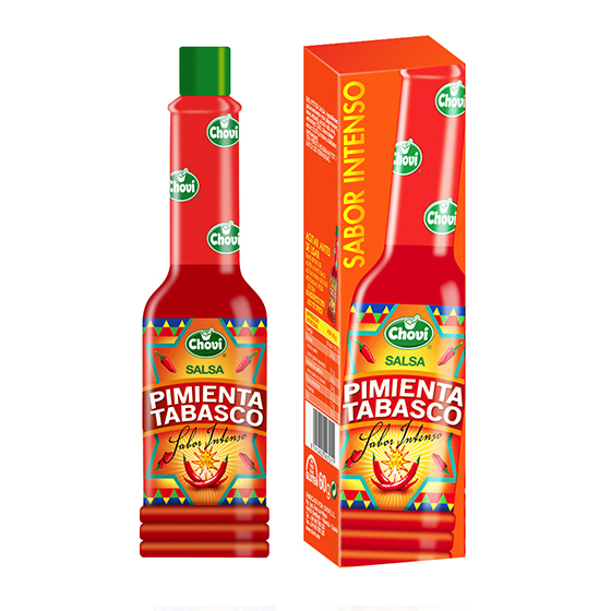 SALSA PIMIENTA TABASCO 60G CHOVI