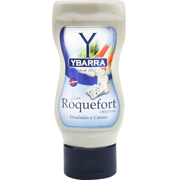 SALSA ROQUEFORT 300ML YBARRA BOCABAJO