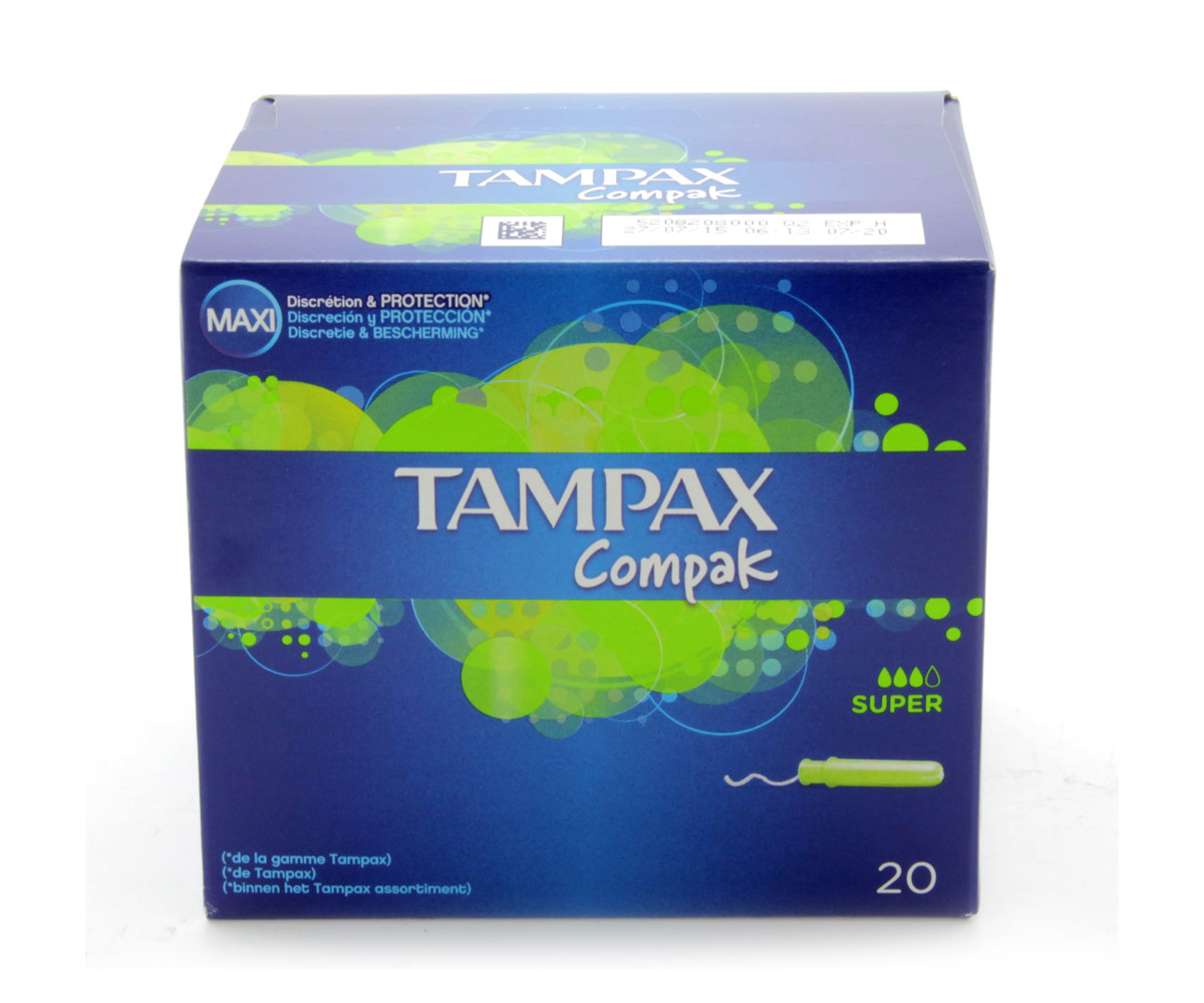 TAMPONES TAMPAX SUPER 20U