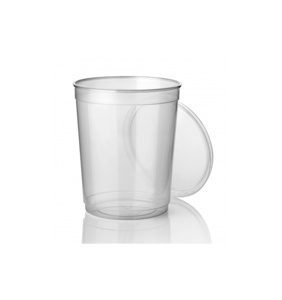 TARRINA CARACOLES 1L (25U) BEST TRANSPARENTE