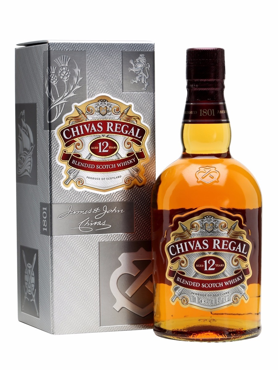 WHISKY CHIVAS REGAL 12 AÑOS 70 CL